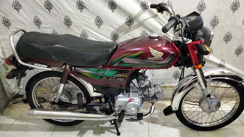 Honda Cd 70 2022 model urjante sale 1