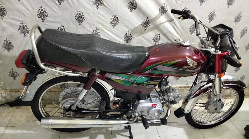 Honda Cd 70 2022 model urjante sale 3