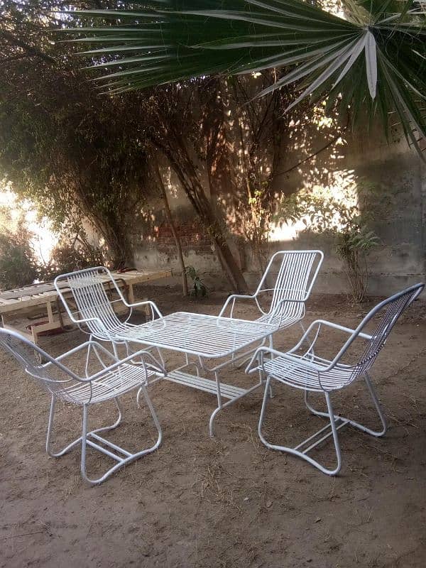 Garden chair with table (set) 0