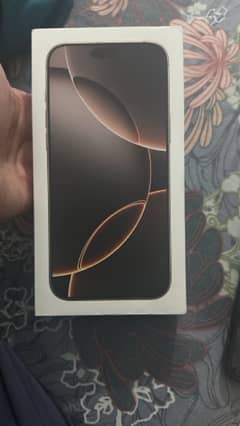 Iphone 16 pro max 512gb desert titanium