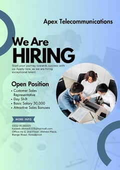 Apply as a CSR in day shift call center.