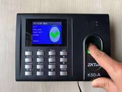 Zkteco Zkt Attendence Fingerprint machine door lock