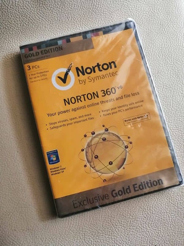 Windows Norton 360 Golden Edition 1