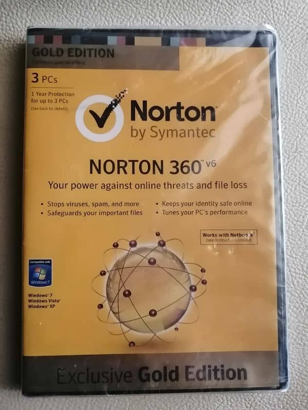 Windows Norton 360 Golden Edition 2