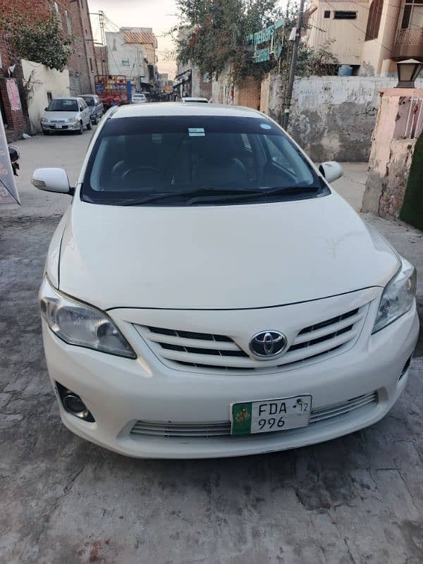 Toyota Corolla XLI 2012 13