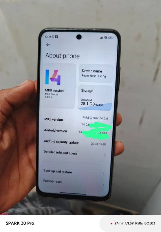 Redmi Note 11Se 5G 5