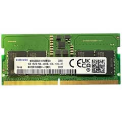 8gb DDR5 4800mhz Laptop Rams