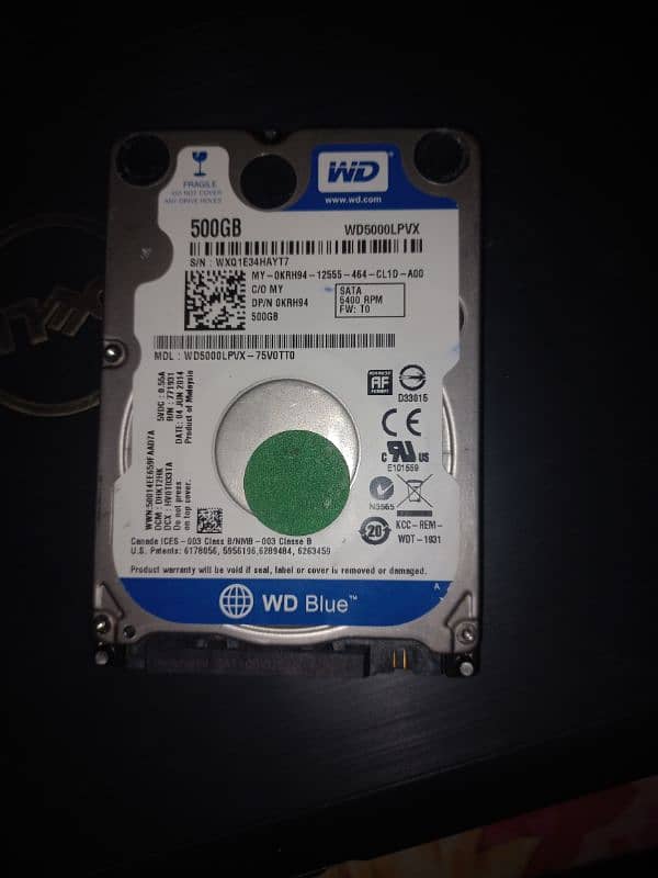 500GB hard disk for laptop 0