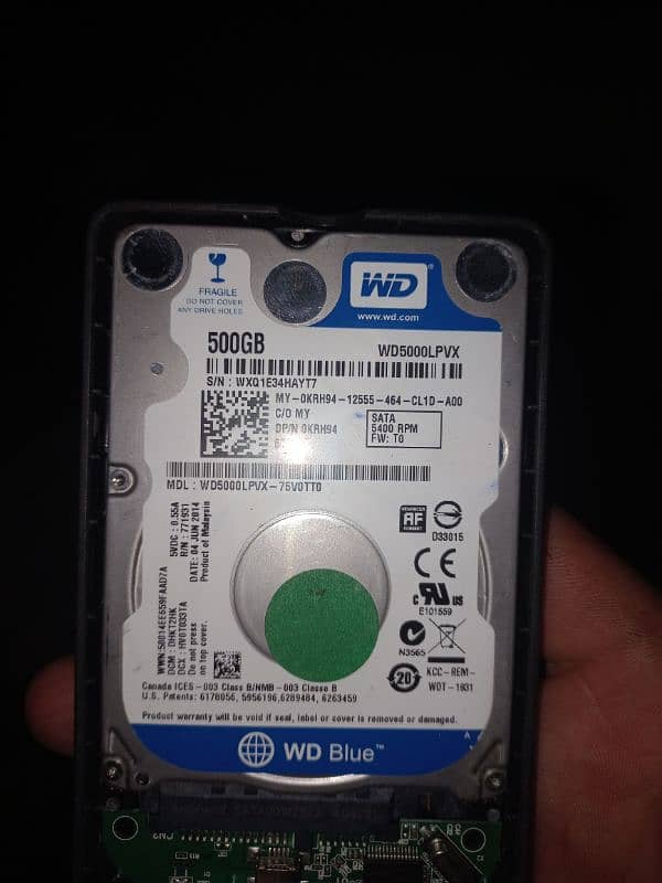 500GB hard disk for laptop 1