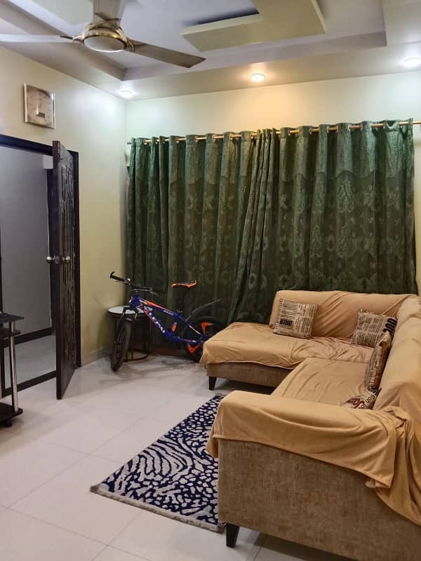 2 bed dd flat available for sale lift car parking in Gulshan Iqbal KDA lease 4