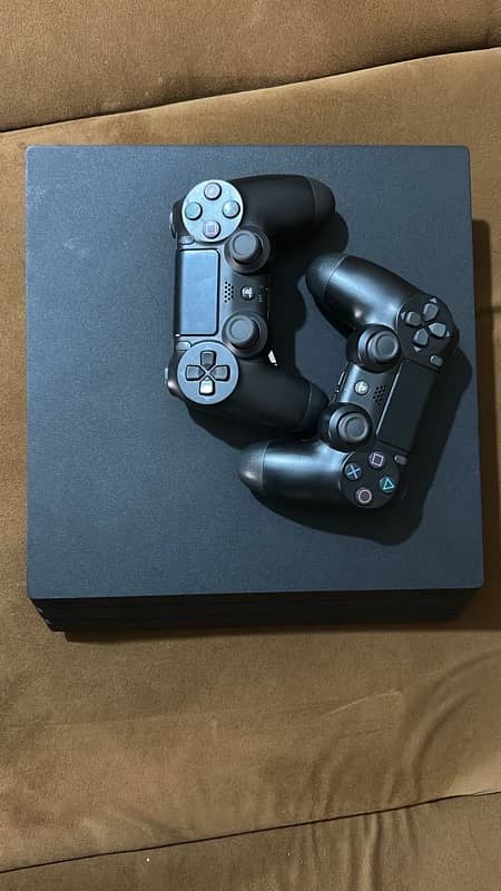 PS4 Pro 1tb for sale with two controllers 3