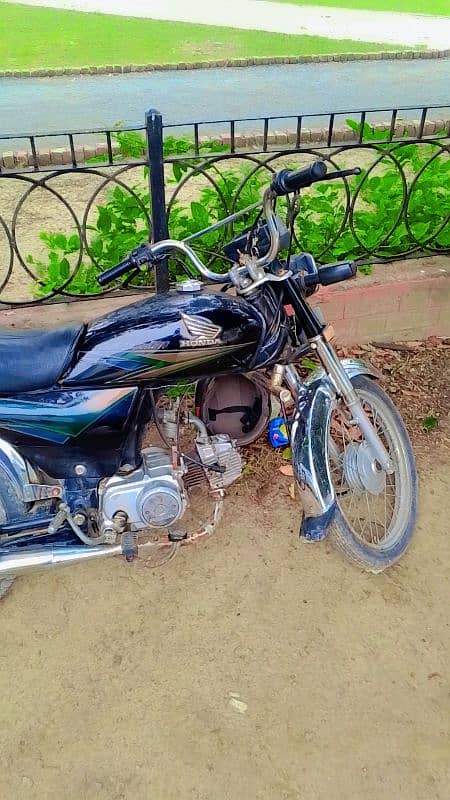 Honda CD 70 For Sale Model 15 Color Black Only Serious Person Contact 0