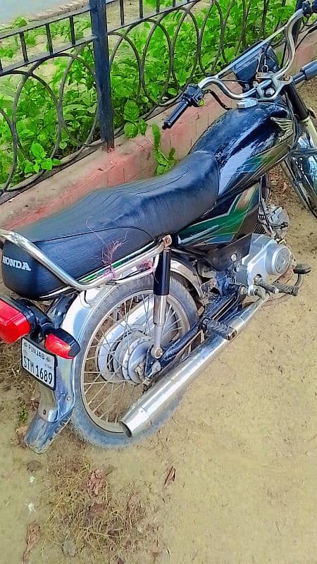 Honda CD 70 For Sale Model 15 Color Black Only Serious Person Contact 3