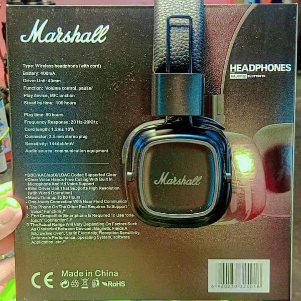 Marshall,Sony, Bose,Mpow brand new headphones WhatsApp 03142952956 11