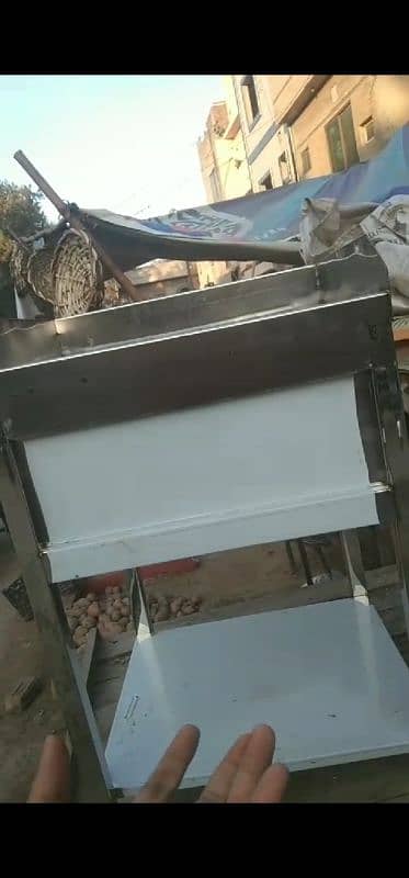 working table & hot plate 2