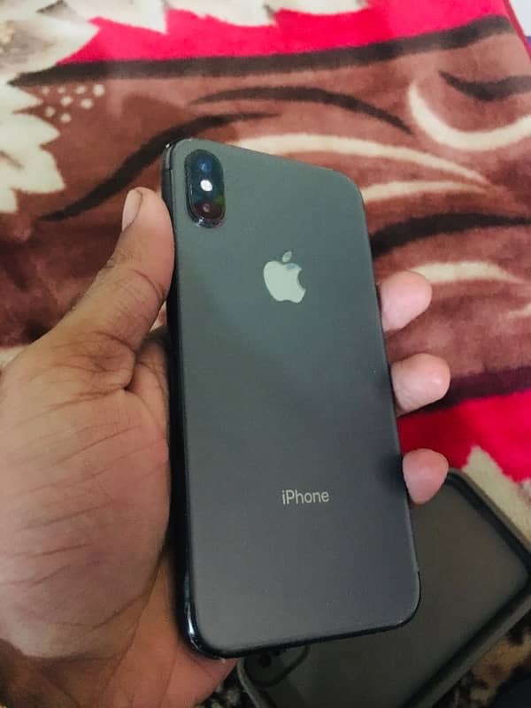 iphone x pta apeove jv chip b sat hai all okk 0