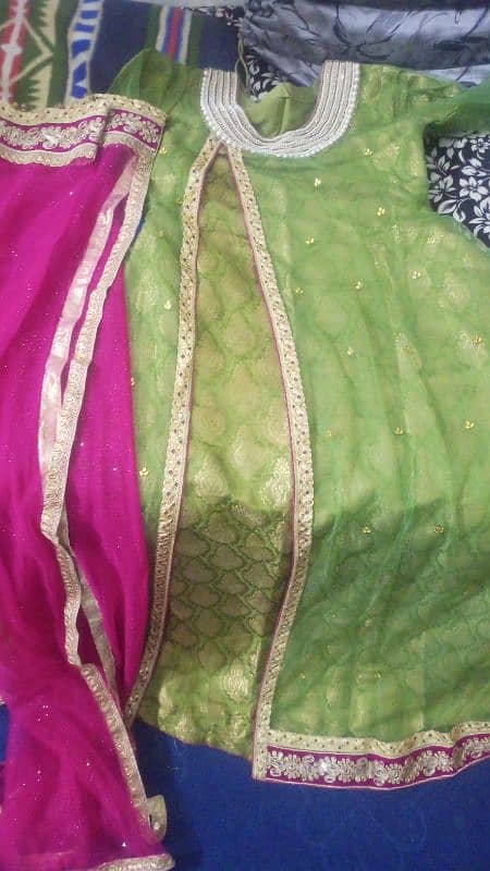 Mehndi dress for sell (Maxi Style) 1