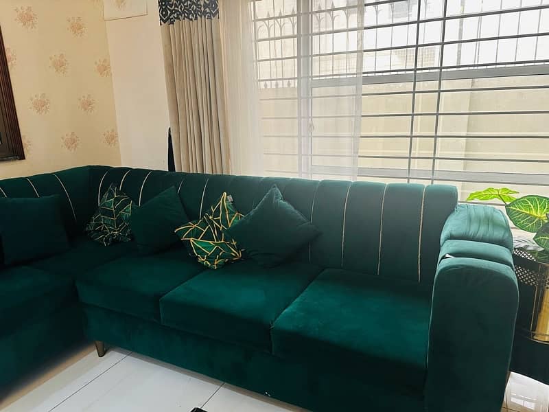 9 seater sofa set in good condition 0