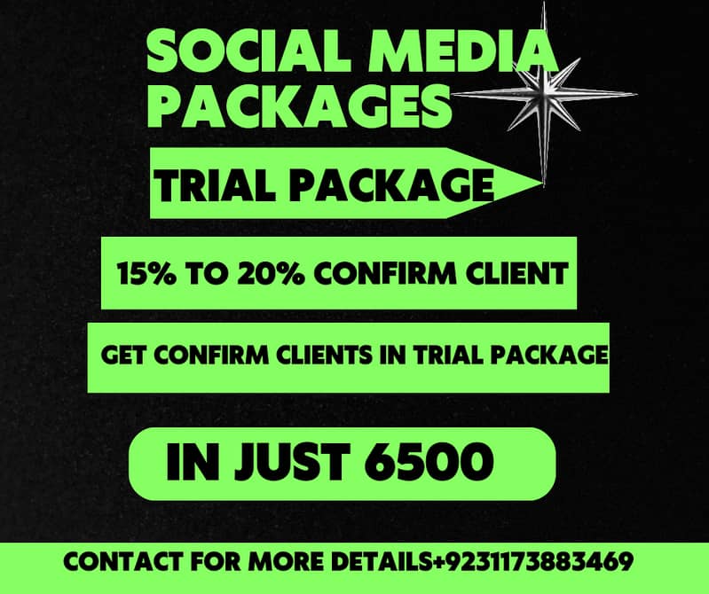 15% to 20% confirm client in just 6500pkr 0