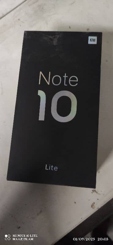 mi note 10 lite 8''128 9