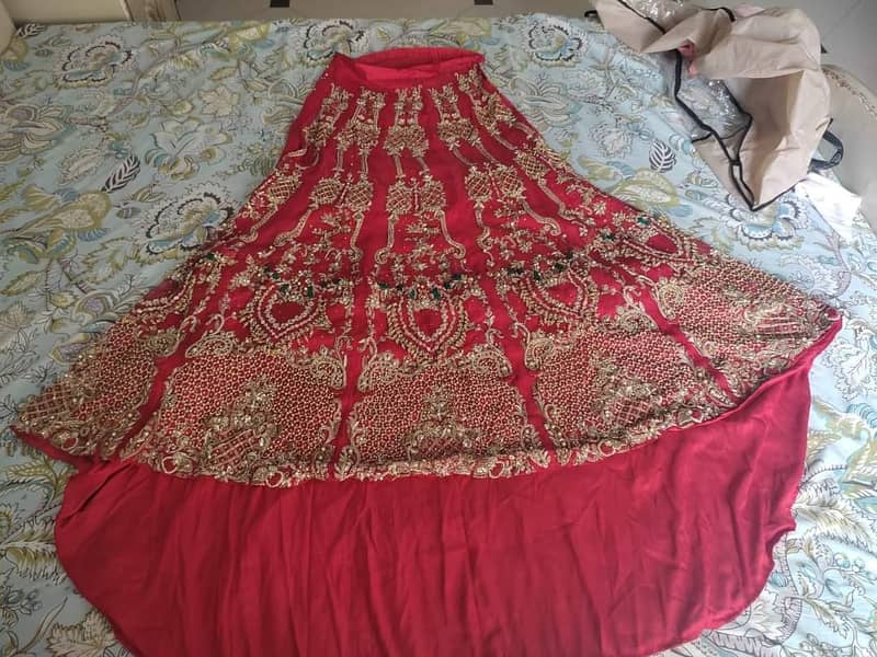 Full Bridal Dress (Tale Lehnga+Choli+Dupatta) 0