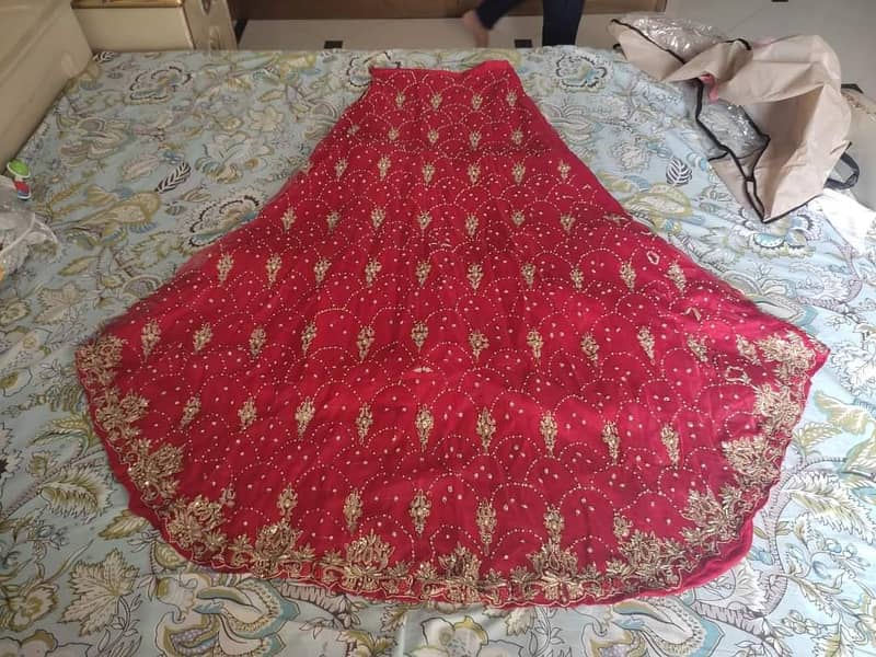 Full Bridal Dress (Tale Lehnga+Choli+Dupatta) 1