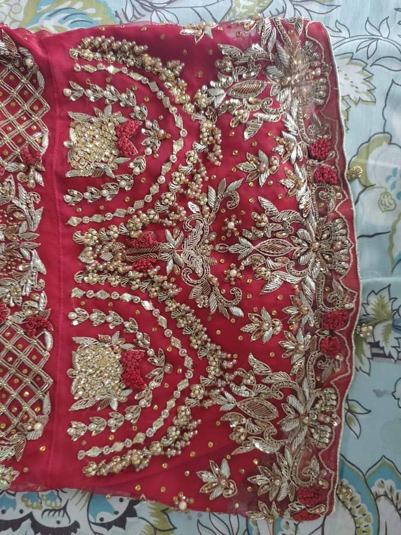 Full Bridal Dress (Tale Lehnga+Choli+Dupatta) 6