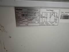 Haier deep freezer