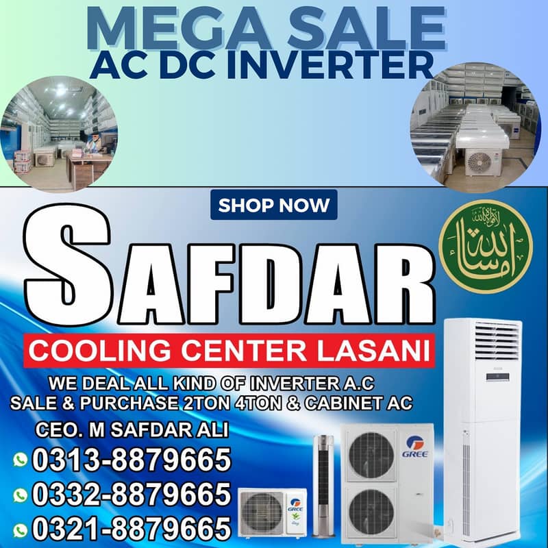 Ac & Dc Inverter Gree, Haier, Dawlance Orient,Kenwood, 03218879665. 0