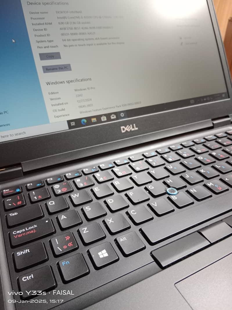 Dell Latitude 5490 | Core i5 | 8th Gen | 8GB Ram | 256GB SSD 4