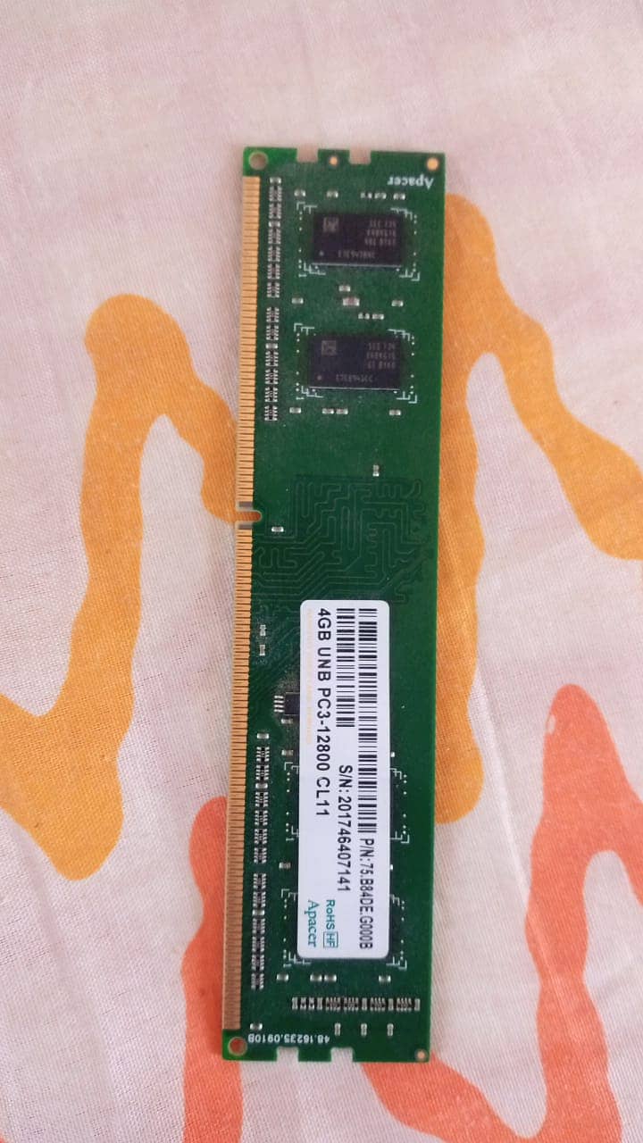 4GB Ram (2 Sticks) 0