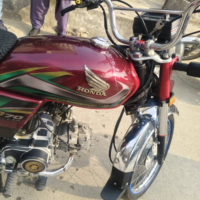 HONDA CD70 2022 | 70cc BIKE | HONDA in LAHORE |   CD70 2022 3