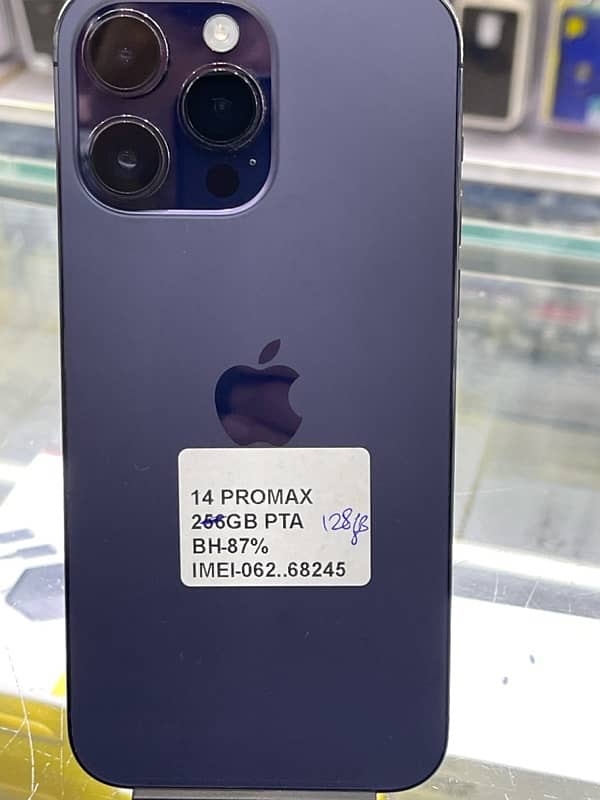 14 pro max  128gb  pta 1