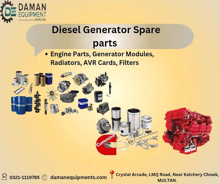 Spare parts of Diesel Generator 0