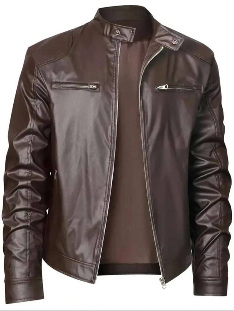 "High Quality Leather Jacket - 0