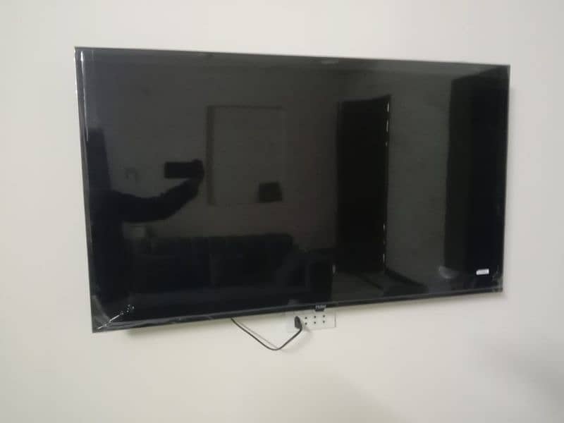 Haier 50 inch led Tv Only 6 months used 2 year Warranty 0