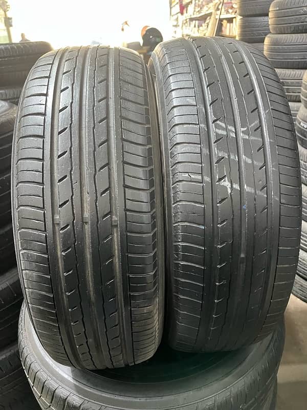 185-65-15 Yokohama Bluearth es32 2 tyres used 2