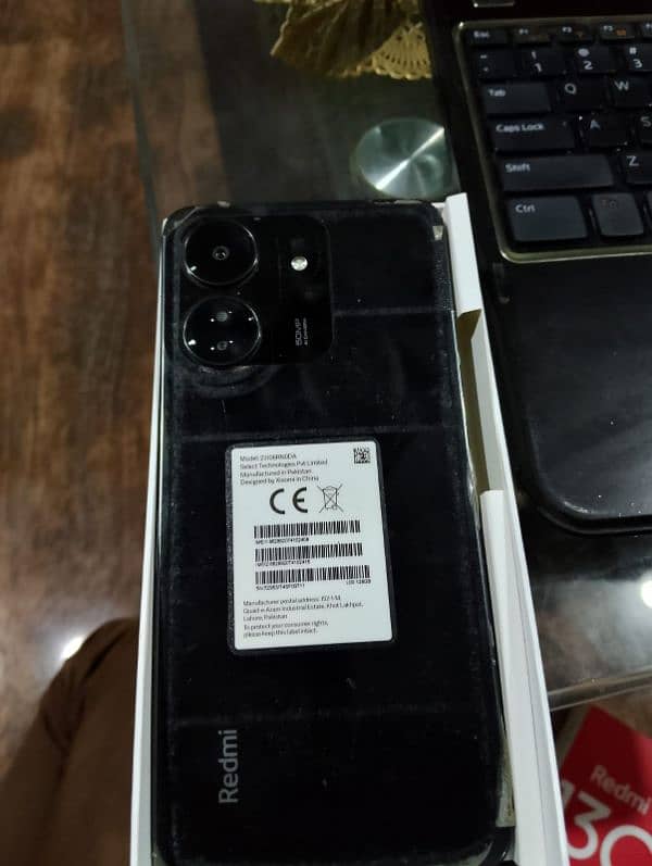 REDMI 13C 6/128 BLACK COMPLETE BOX just like new 8