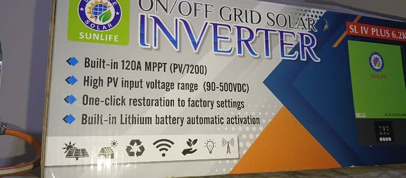 SunLife Inverter 6.2 KW PV 7200 4