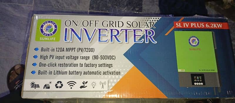 SunLife Inverter 6.2 KW PV 7200 5