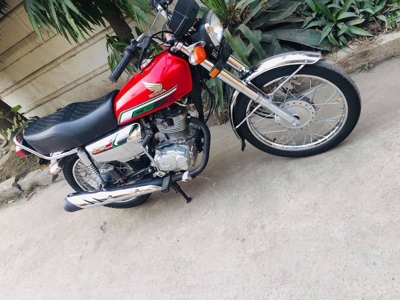 Honda CG 125 self Start 2023 model 11