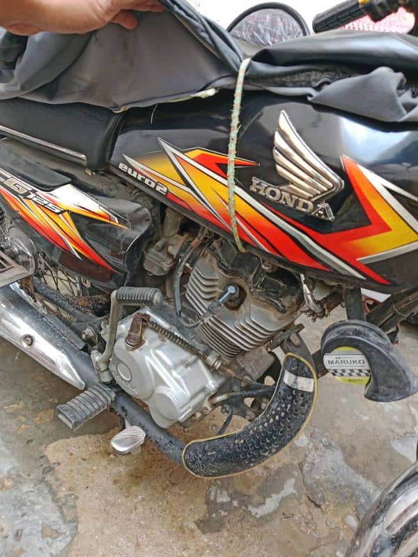 honda cg125 2021 karachi number 3