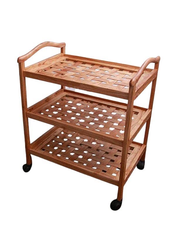 Food serving table / tea trolly for home ,cafe,Hotel and markets 4