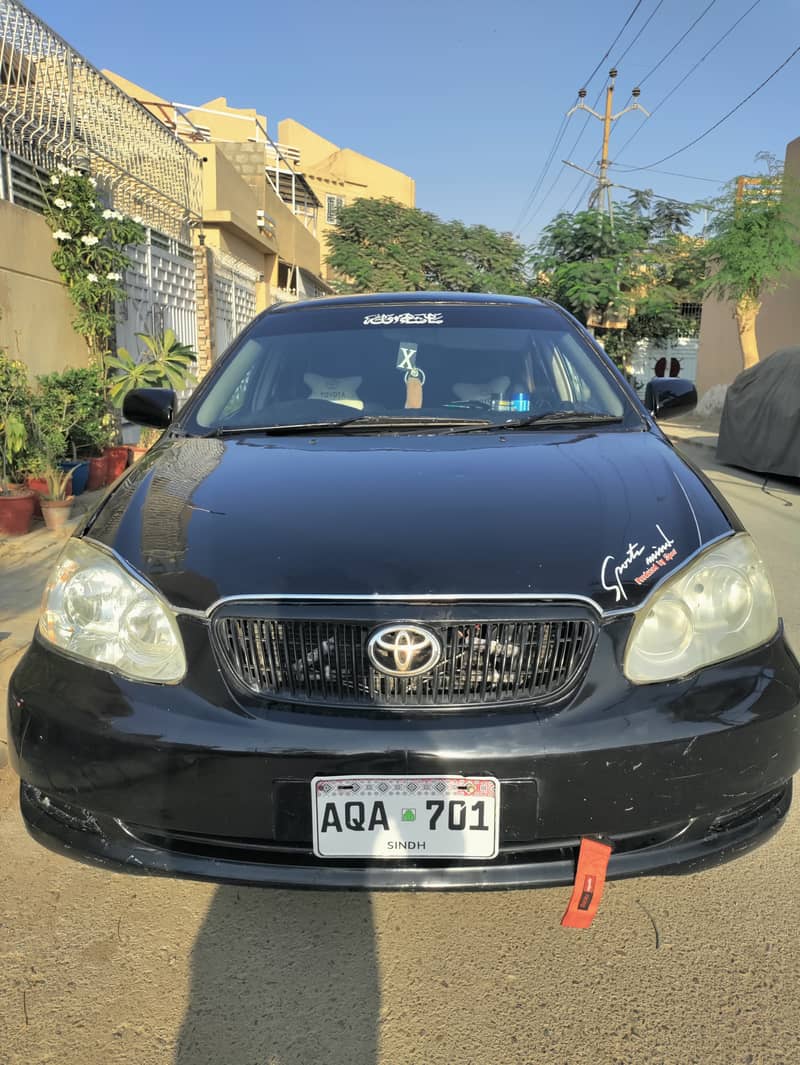 Toyota Corolla GLI 2008 urgent sale 1