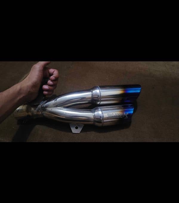 AKRAPOVIC DUAL PIPE EXHAUST 0