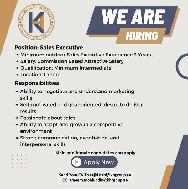 Sales Executive & BDO 0