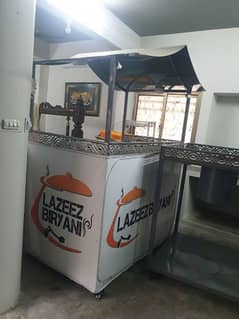 BIRYANI COUNTER 7FT×5FT, 3FT×3.5FT