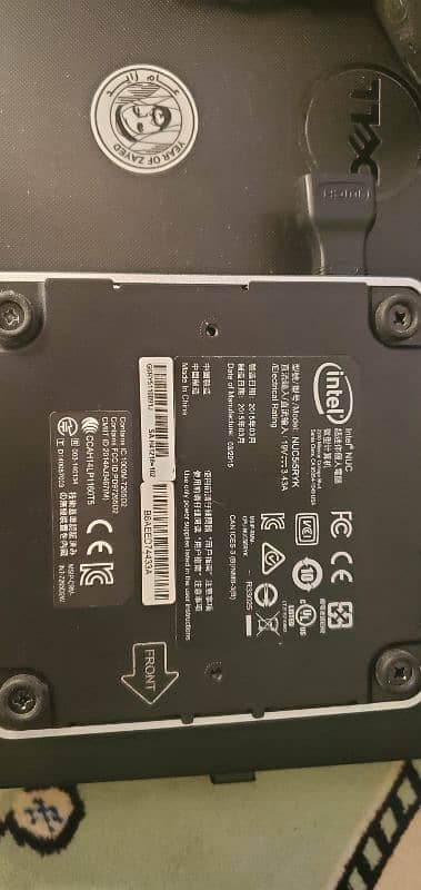 Intel NUC core i5 5th gen 256 SSD 4GB Ram 1