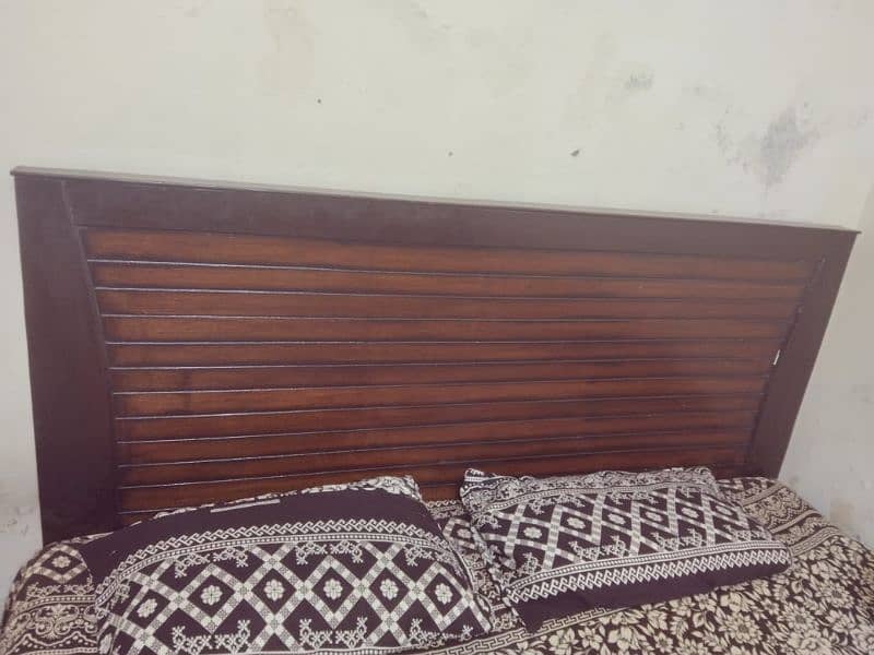 Double bed with mattress 1