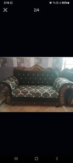 Sofa set 8 seater (3,2,2,1 )